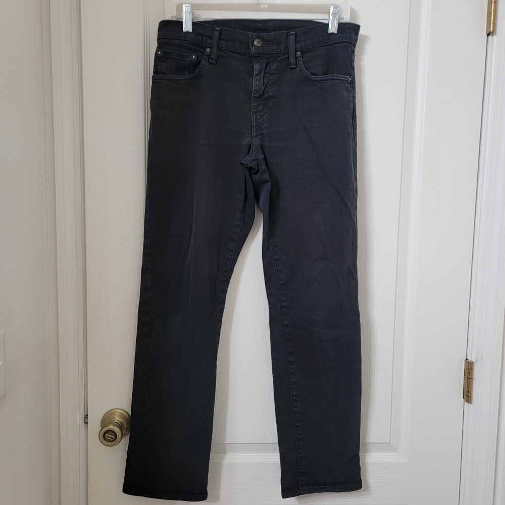 Levi's Size 30x30 Washed Black 511 Slim Fit Jeans, Used Condition